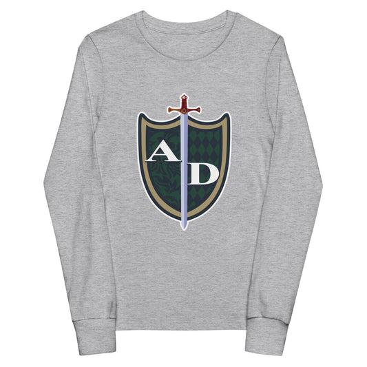 Performance | Youth Long Sleeve T-Shirt | Arma Dei Academy Rhetoric