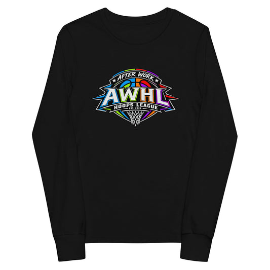 Performance | Youth Long Sleeve T-Shirt | AWHL | Crest Logo