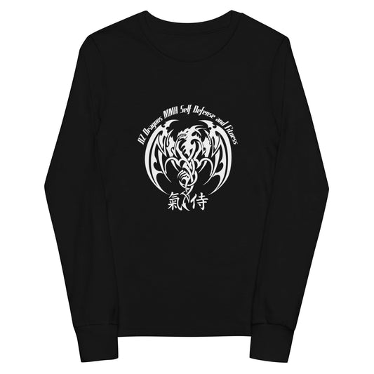 Performance | Youth Long Sleeve T-Shirt | AZ DRAGONS MMA | Crest Logo