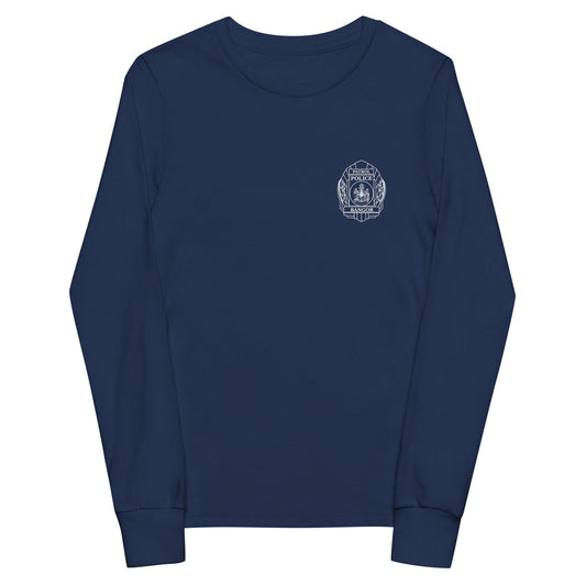Performance | Youth Long Sleeve T-Shirt | Bangor PD | Badge Logo