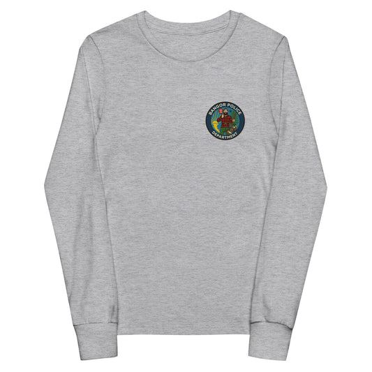 Performance | Youth Long Sleeve T-Shirt | Bangor PD | Pocket Logo