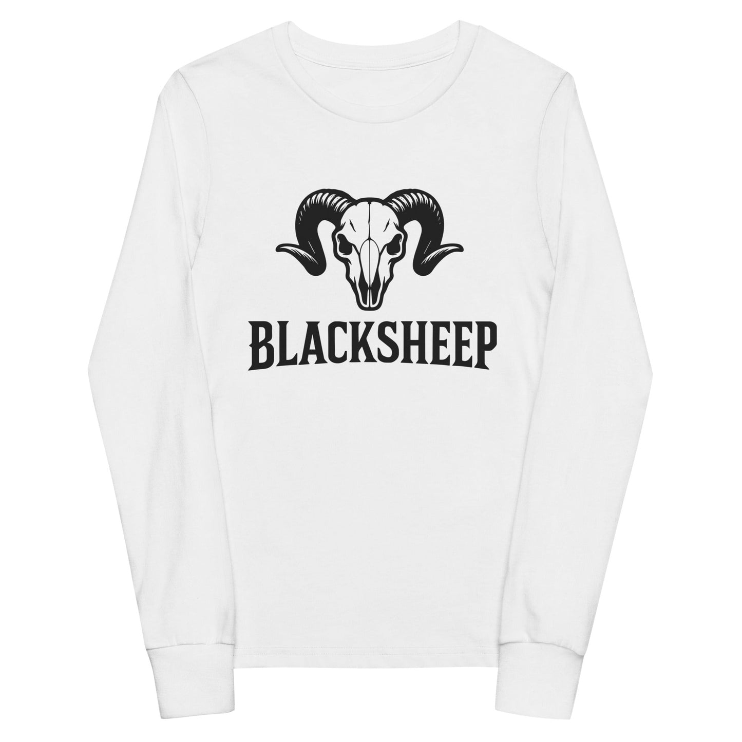 Performance | Youth Long Sleeve T-Shirt | Blacksheep Softball | Emblem Logo