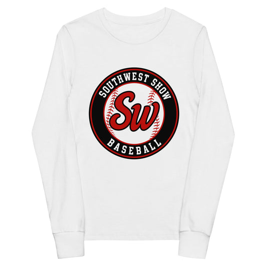 Performance | Youth Long Sleeve T-Shirt | Bloodline Customs | Badge Logo