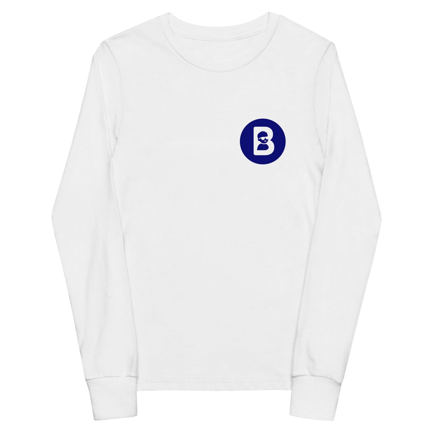 Performance | Youth Long Sleeve T-Shirt | Brave Like Ben | Badge Logo