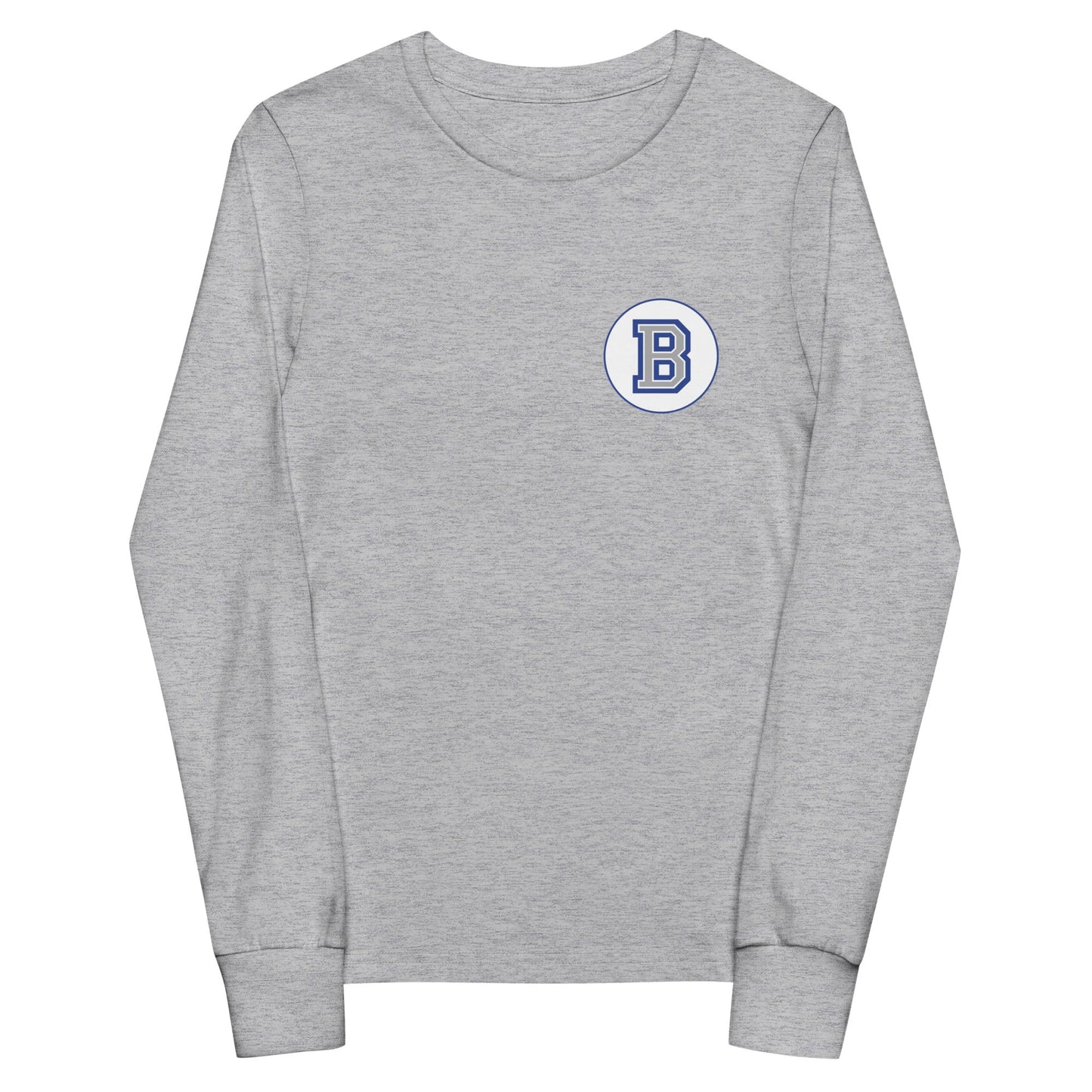 Performance | Youth Long Sleeve T-Shirt | Bronxville | Badge Logo
