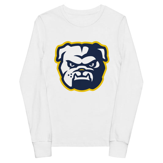 Performance | Youth Long Sleeve T-Shirt | Bulldogs - MD | Mascot Logo
