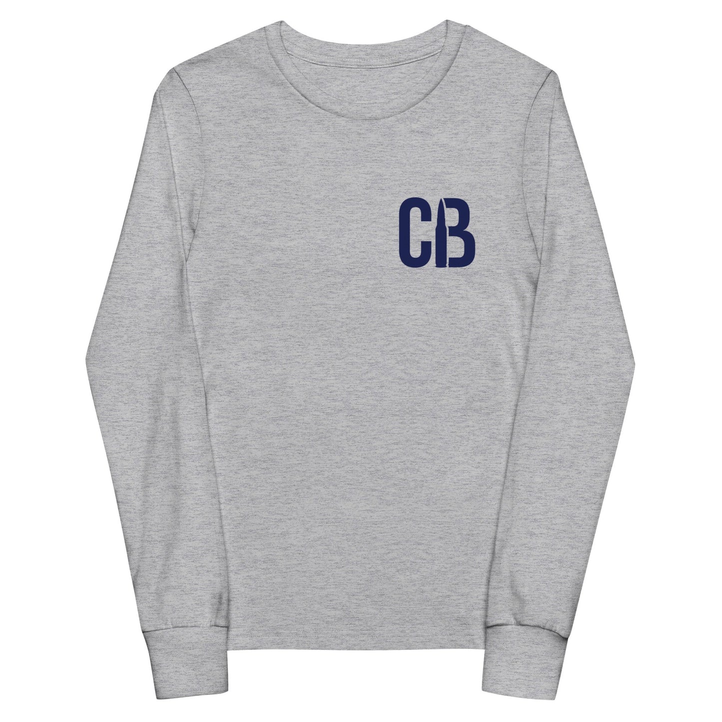 Performance | Youth Long Sleeve T-Shirt | Caliber Baseball | Vanguard Velocity Logo