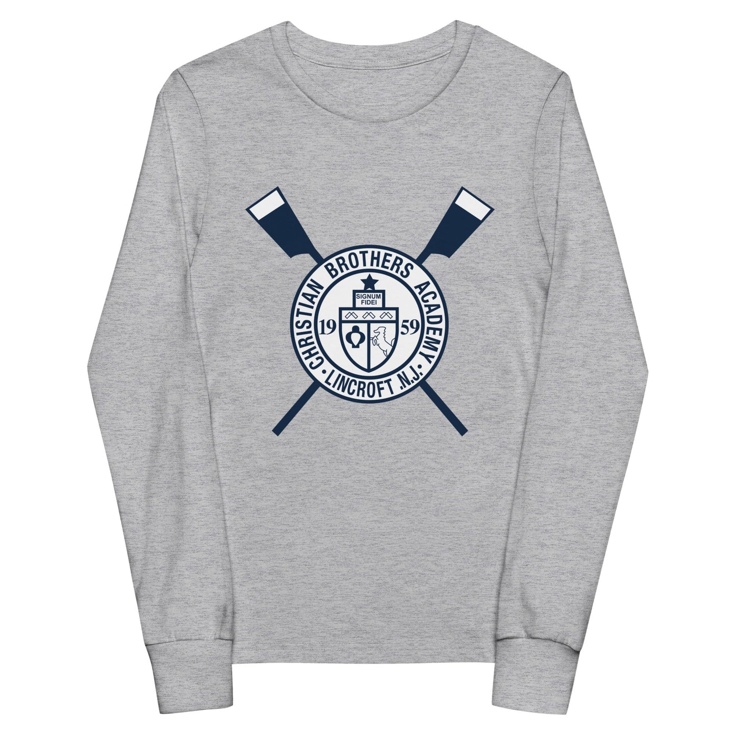 Performance | Youth Long Sleeve T-Shirt | CBA Crew | Crest Logo