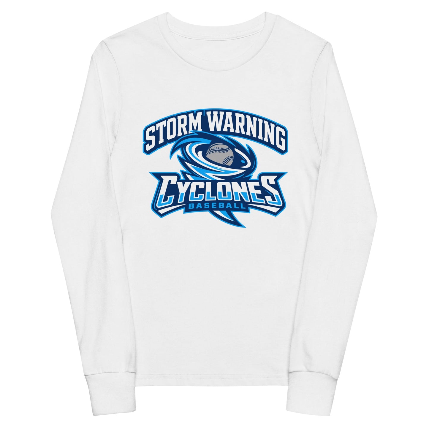 Performance | Youth Long Sleeve T-Shirt | Centre County Cyclones | Vanguard Logo