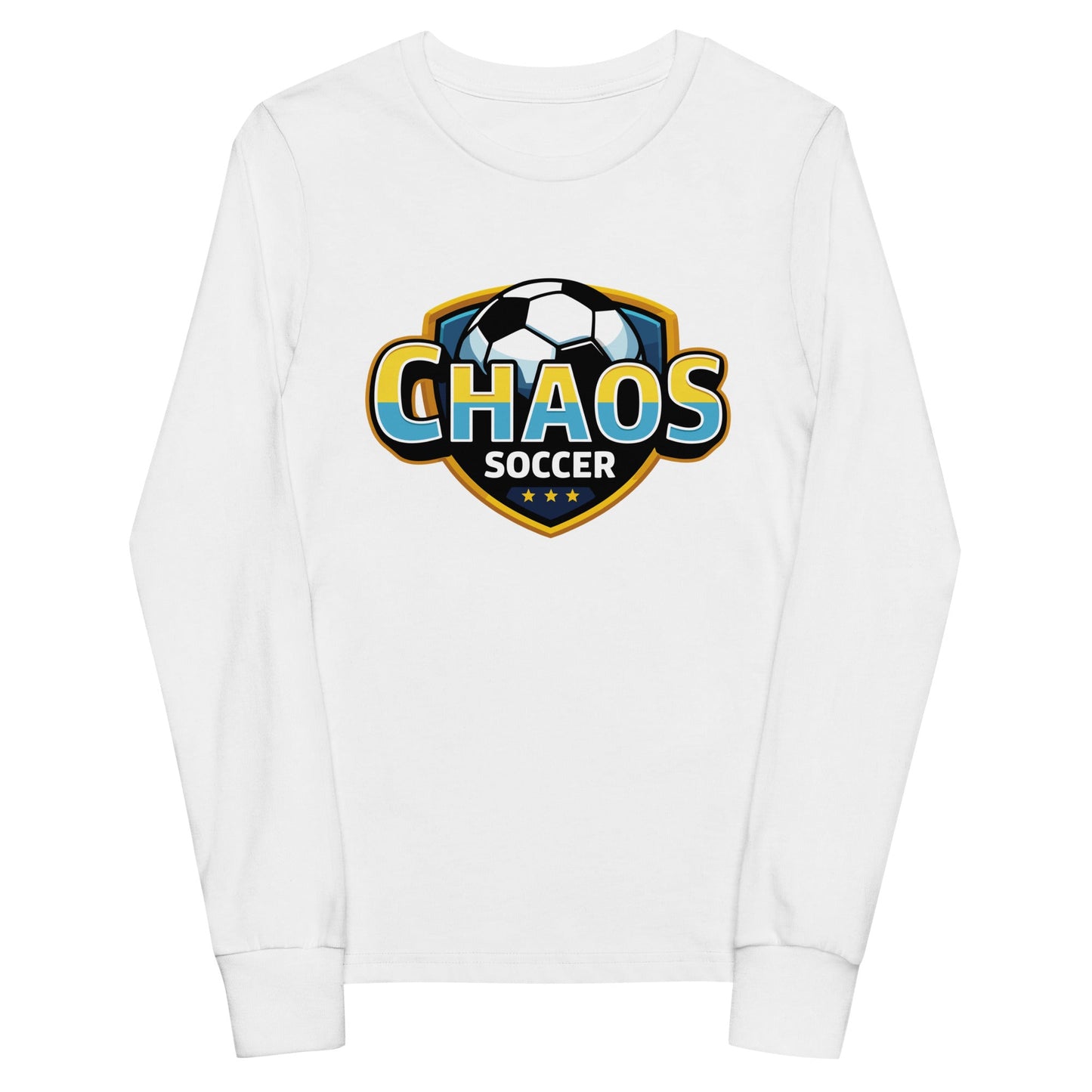 Performance | Youth Long Sleeve T-Shirt | Chaos Soccer | Logo