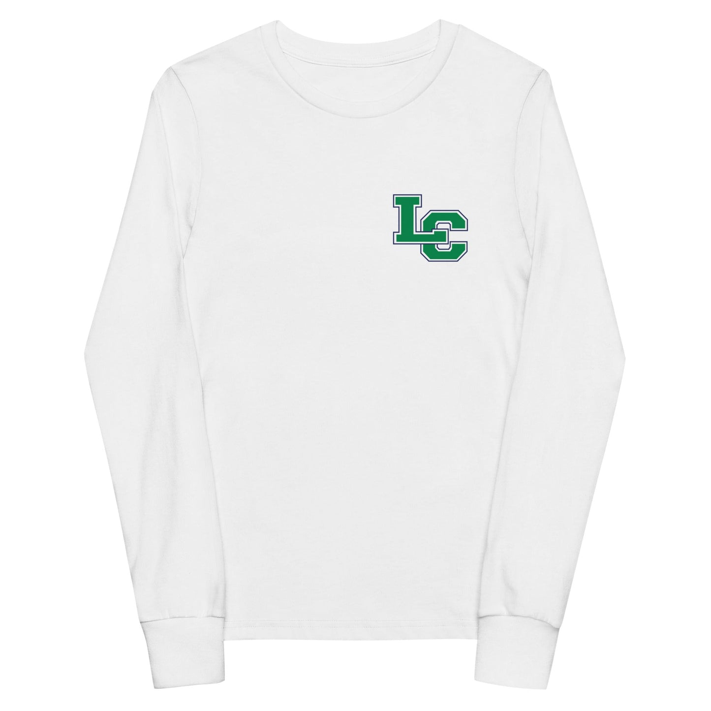 Performance | Youth Long Sleeve T-Shirt | Cheer | LC Lettermark Logo
