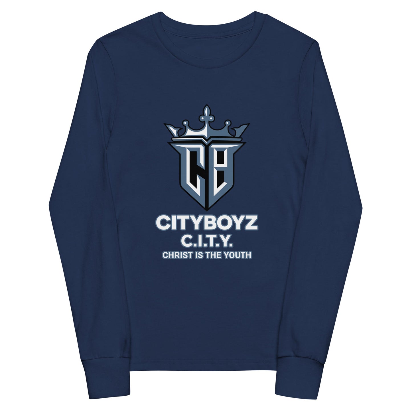 Performance | Youth Long Sleeve T-Shirt | City Boyz Elite | Vanguard Logo