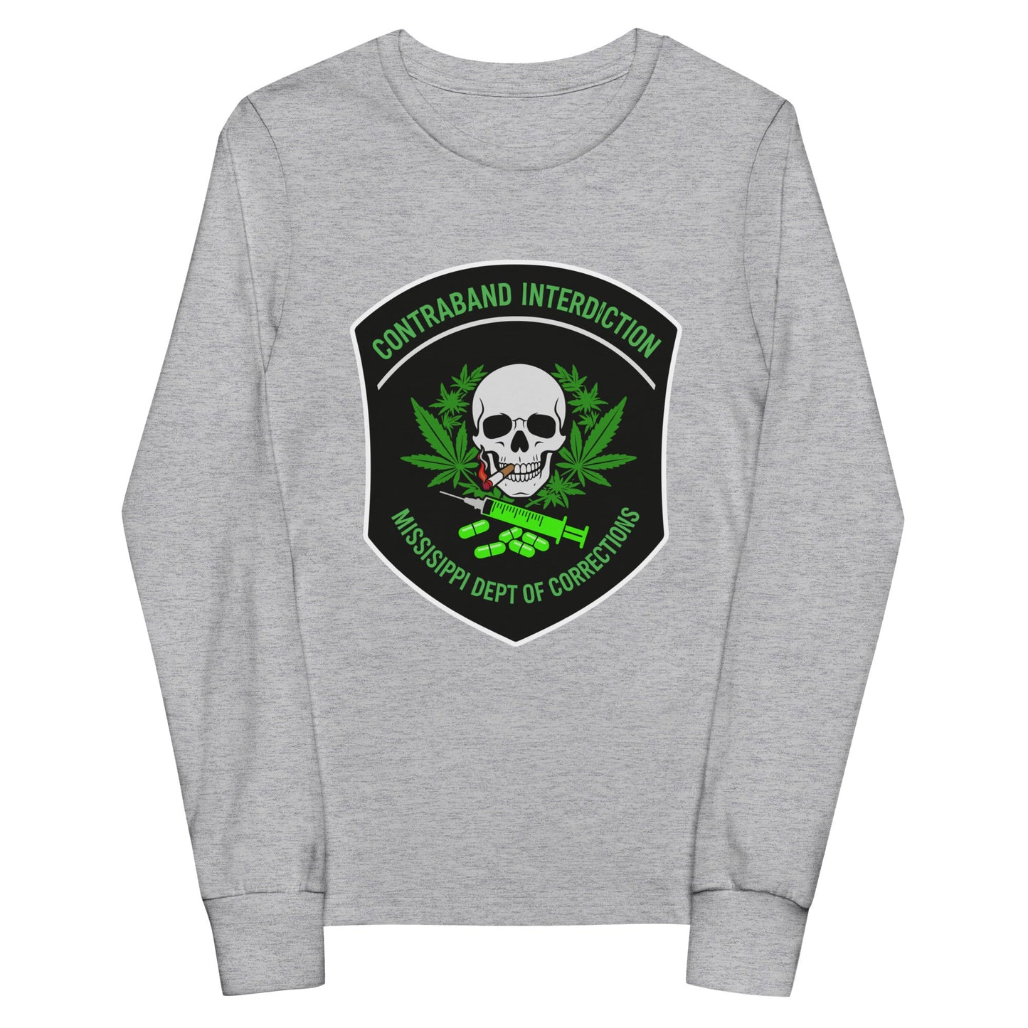 Performance | Youth Long Sleeve T-Shirt | CIU | Shield Logo