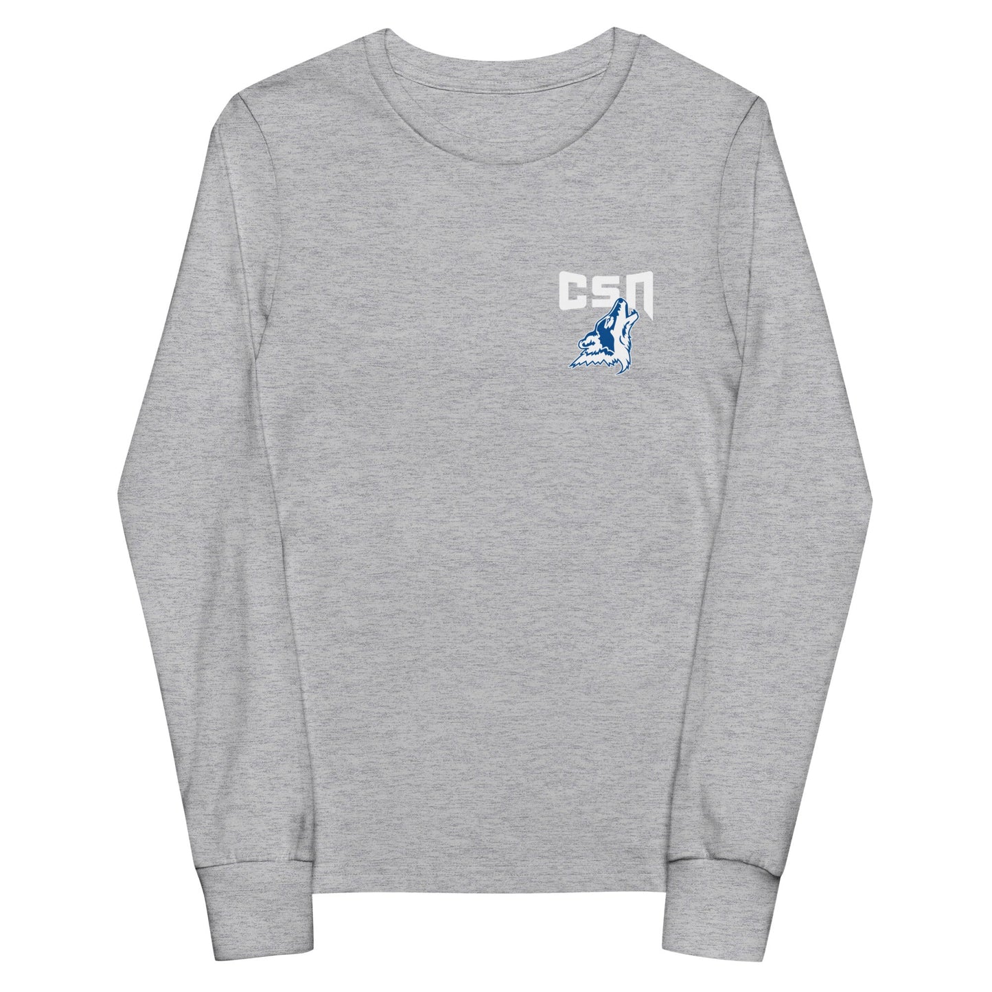 Performance | Youth Long Sleeve T-Shirt | CSN Volleyball | CSN White Alt Logo