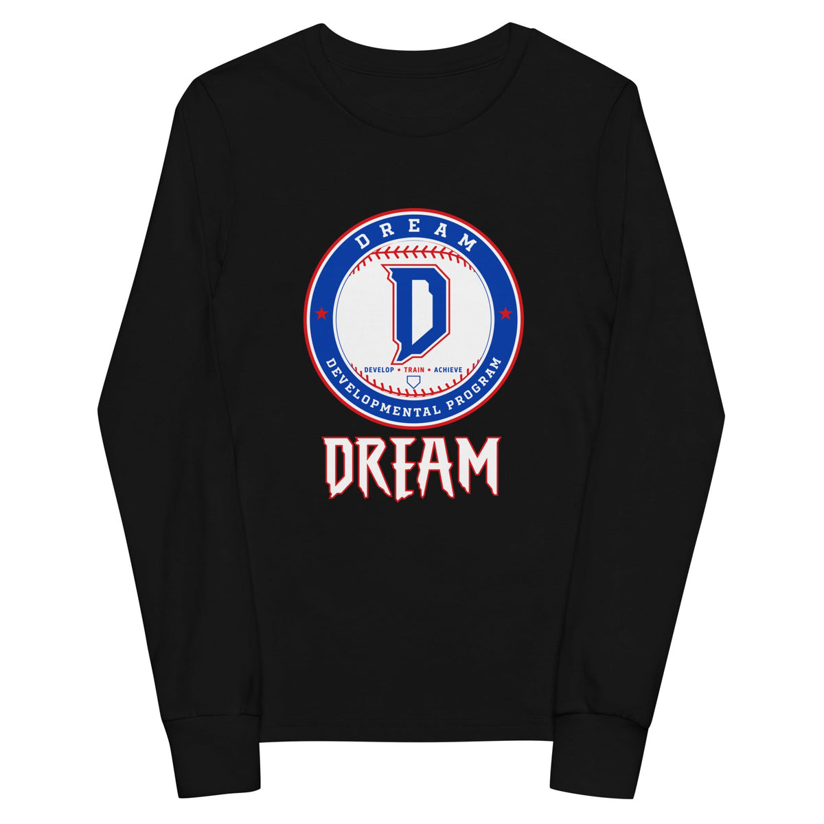 Performance | Youth Long Sleeve T-Shirt | Dream Developmental Program | Valor Logo