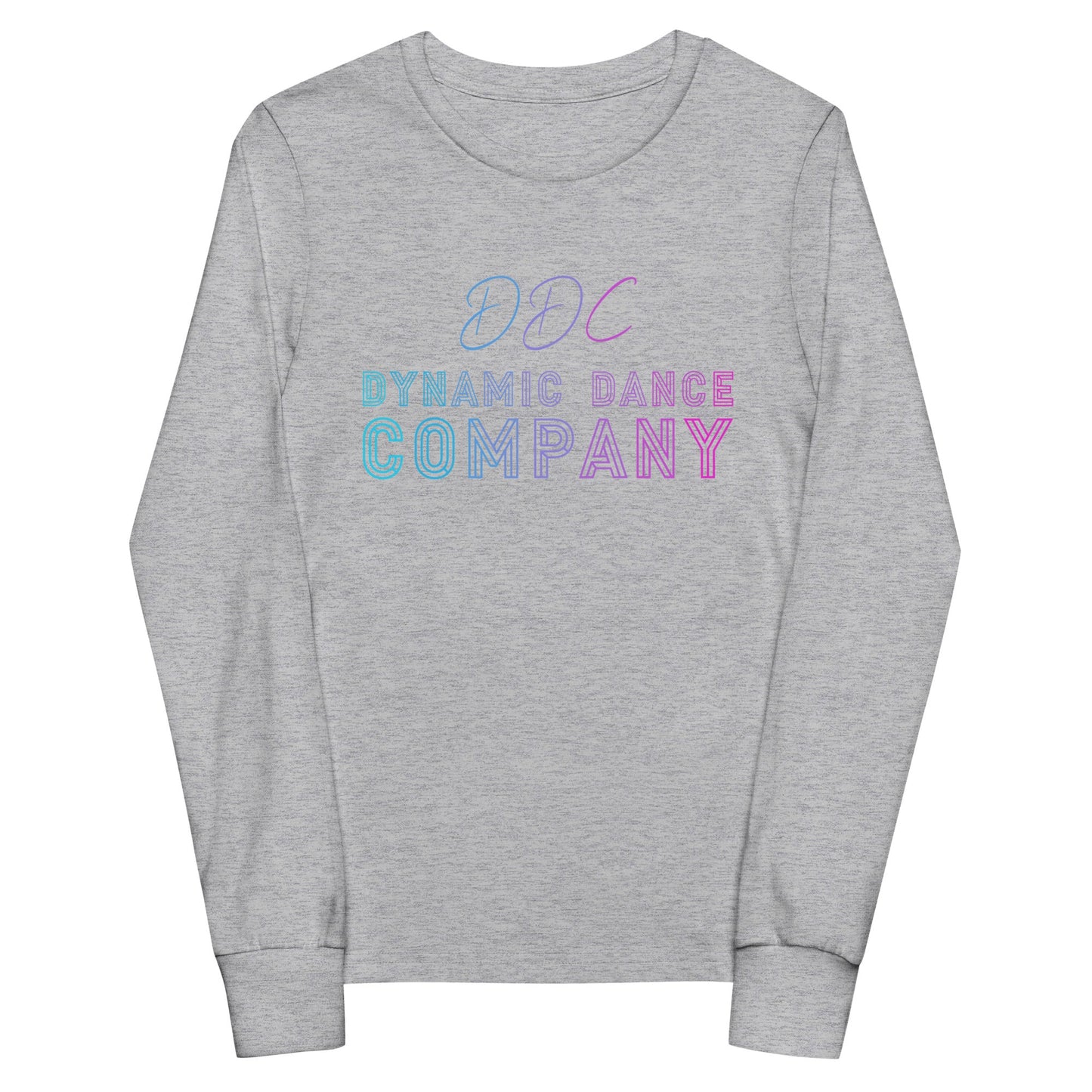 Performance | Youth Long Sleeve T-Shirt | Dynamic Dance Company | DDC Logo