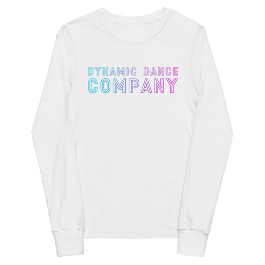Performance | Youth Long Sleeve T-Shirt | Dynamic Dance Company | Logo