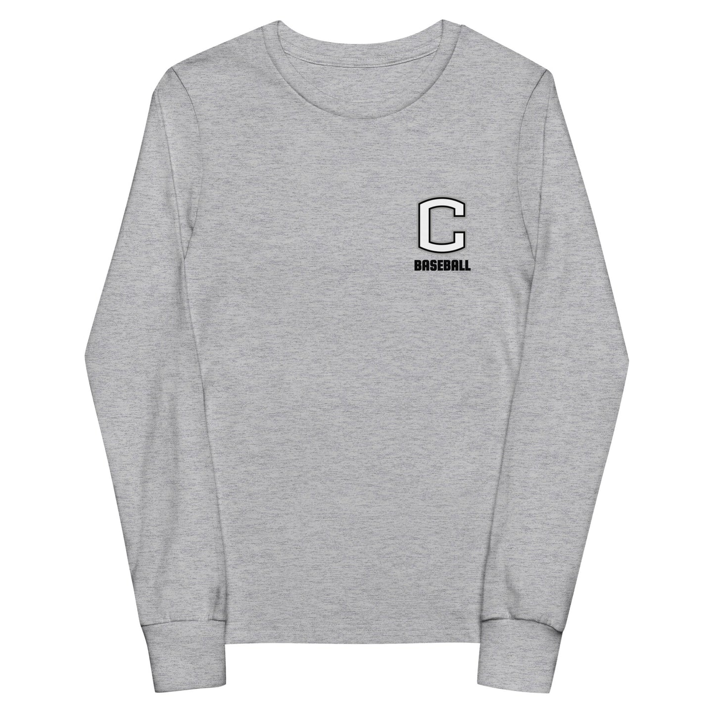 Performance | Youth Long Sleeve T-Shirt | Eagles Baseball | C Baseball Logo