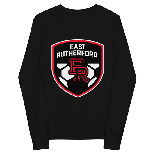 Performance | Youth Long Sleeve T-Shirt | East Rutherford Middle School | Shield Logo