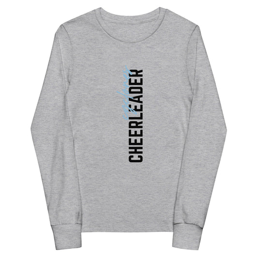 Performance | Youth Long Sleeve T-Shirt | Eastern View High School Cheer | Emblem Logo