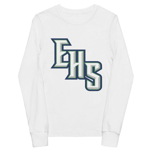 Performance | Youth Long Sleeve T-Shirt | Emerald High School Baseball | EHS Logo