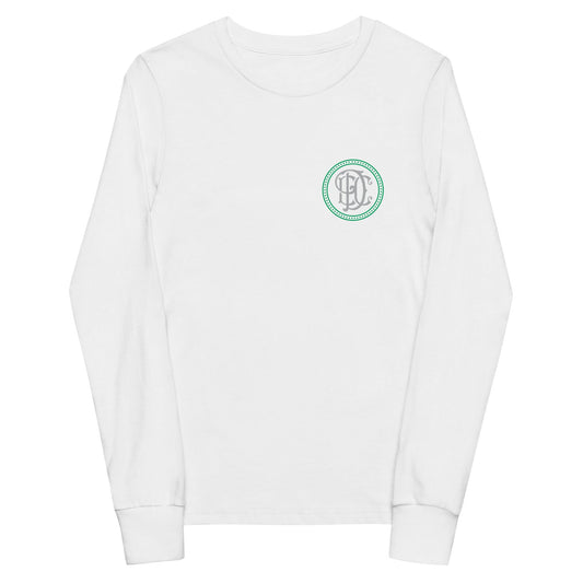 Performance | Youth Long Sleeve T-Shirt | Esprit de Corps Dance Co., LLC | Badge Logo