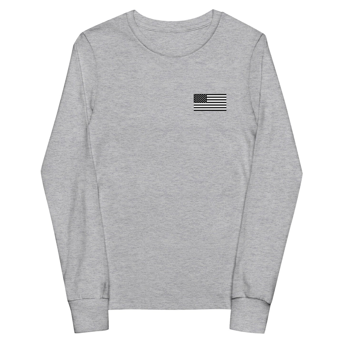 Performance | Youth Long Sleeve T-Shirt | F - 60th ADA | Flag Logo
