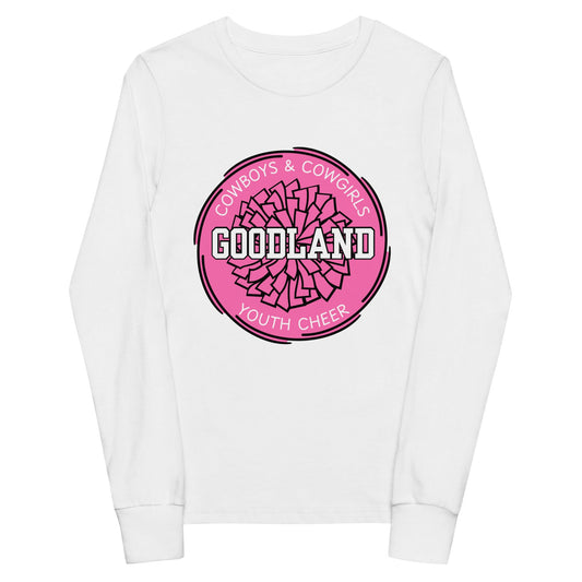 Performance | Youth Long Sleeve T-Shirt | Goodland Youth Cheer | Vanguard Logo