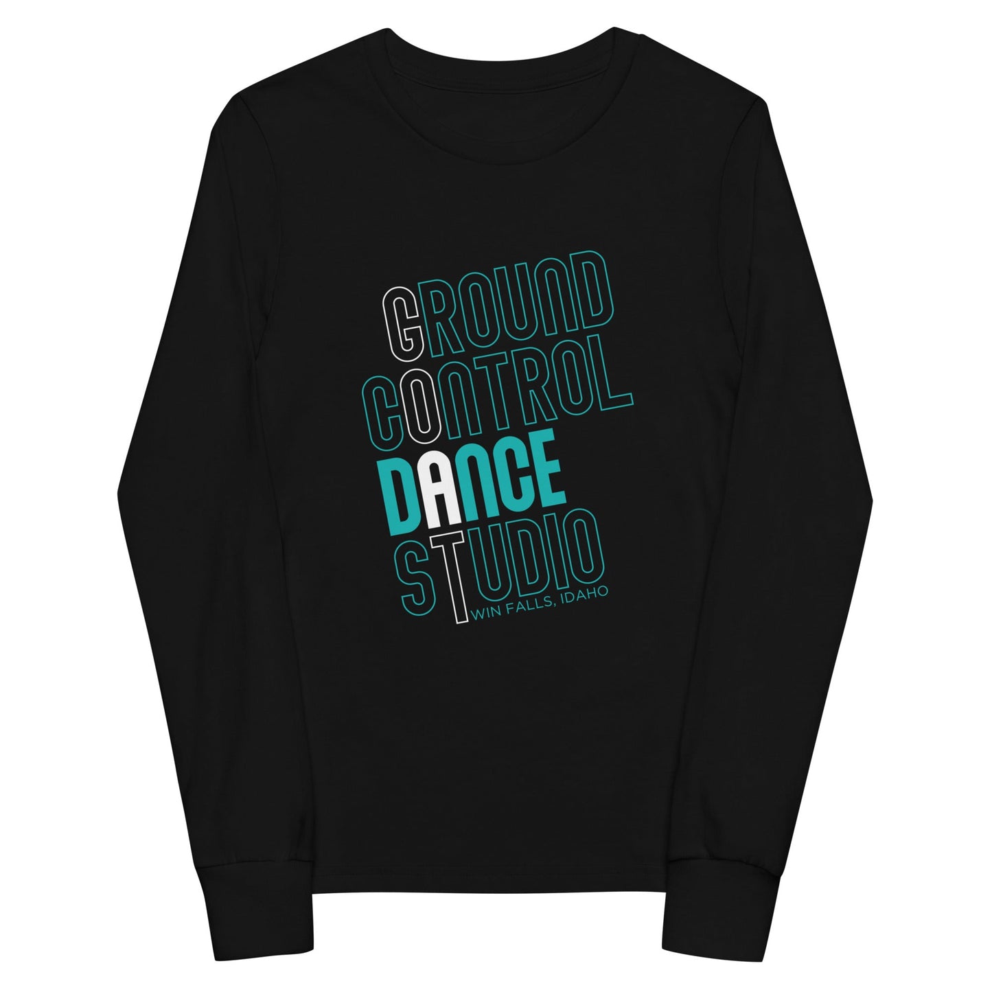 Performance | Youth Long Sleeve T-Shirt | Ground Control Studio | Alt Logo