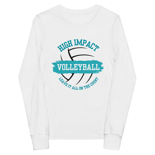 Performance | Youth Long Sleeve T-Shirt | High Impact VBC | Classic Logo