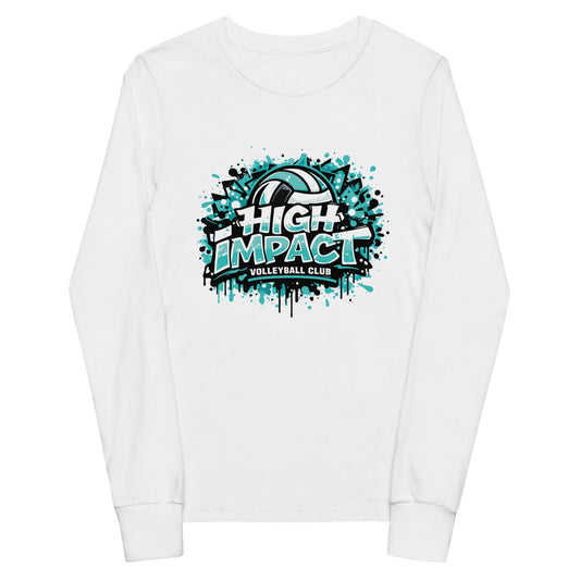 Performance | Youth Long Sleeve T-Shirt | High Impact VBC | Splash Logo