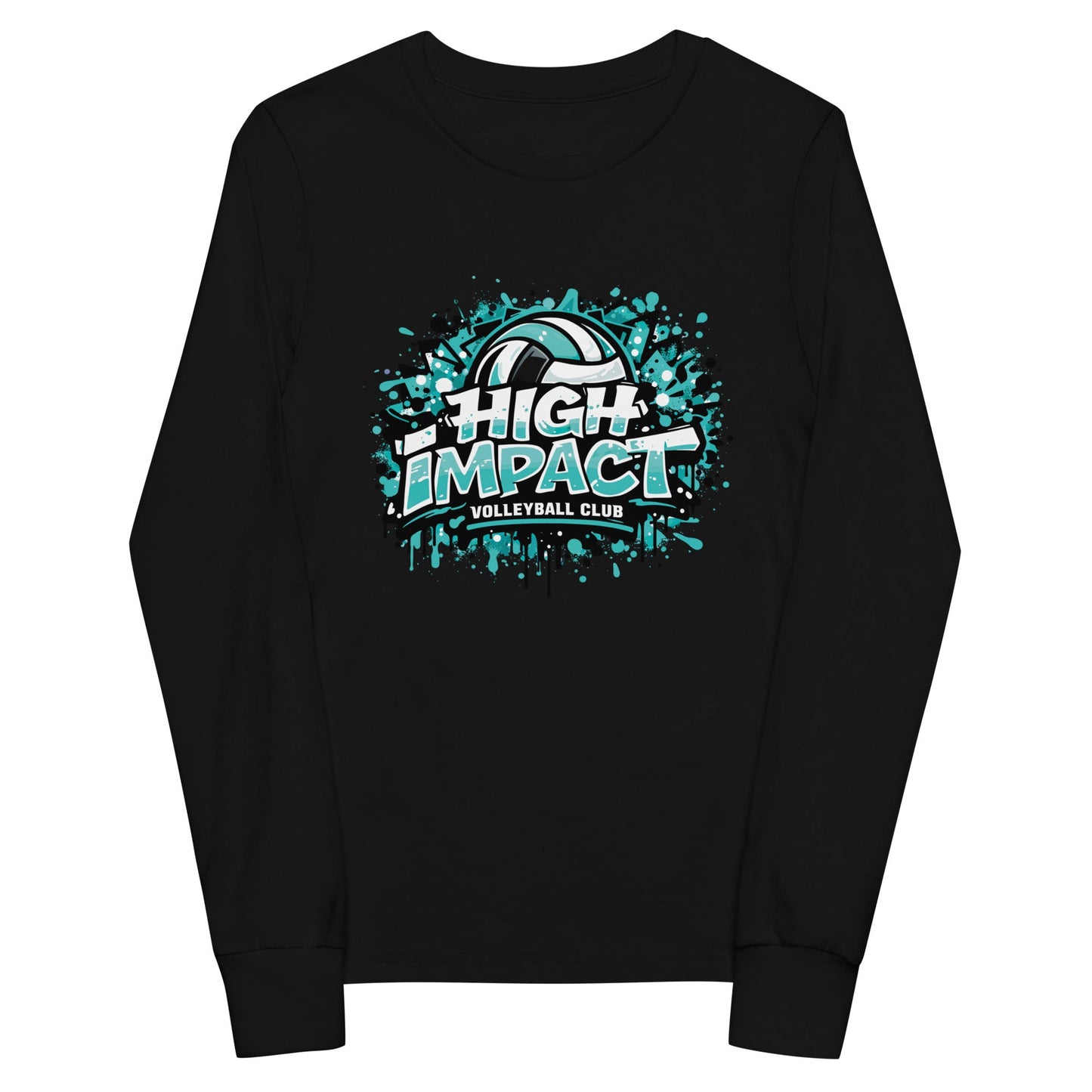 Performance | Youth Long Sleeve T-Shirt | High Impact VBC | Splash Logo