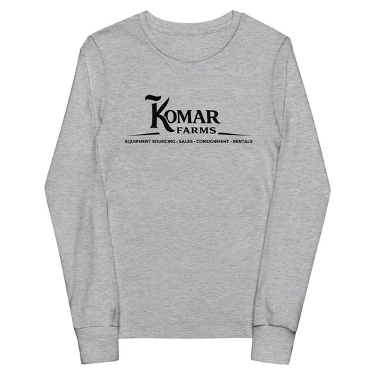 Performance | Youth Long Sleeve T-Shirt | Komar Farms | Mark Logo