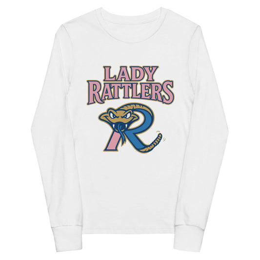 Performance | Youth Long Sleeve T-Shirt | Lady Rattlers | Rattlers Logo