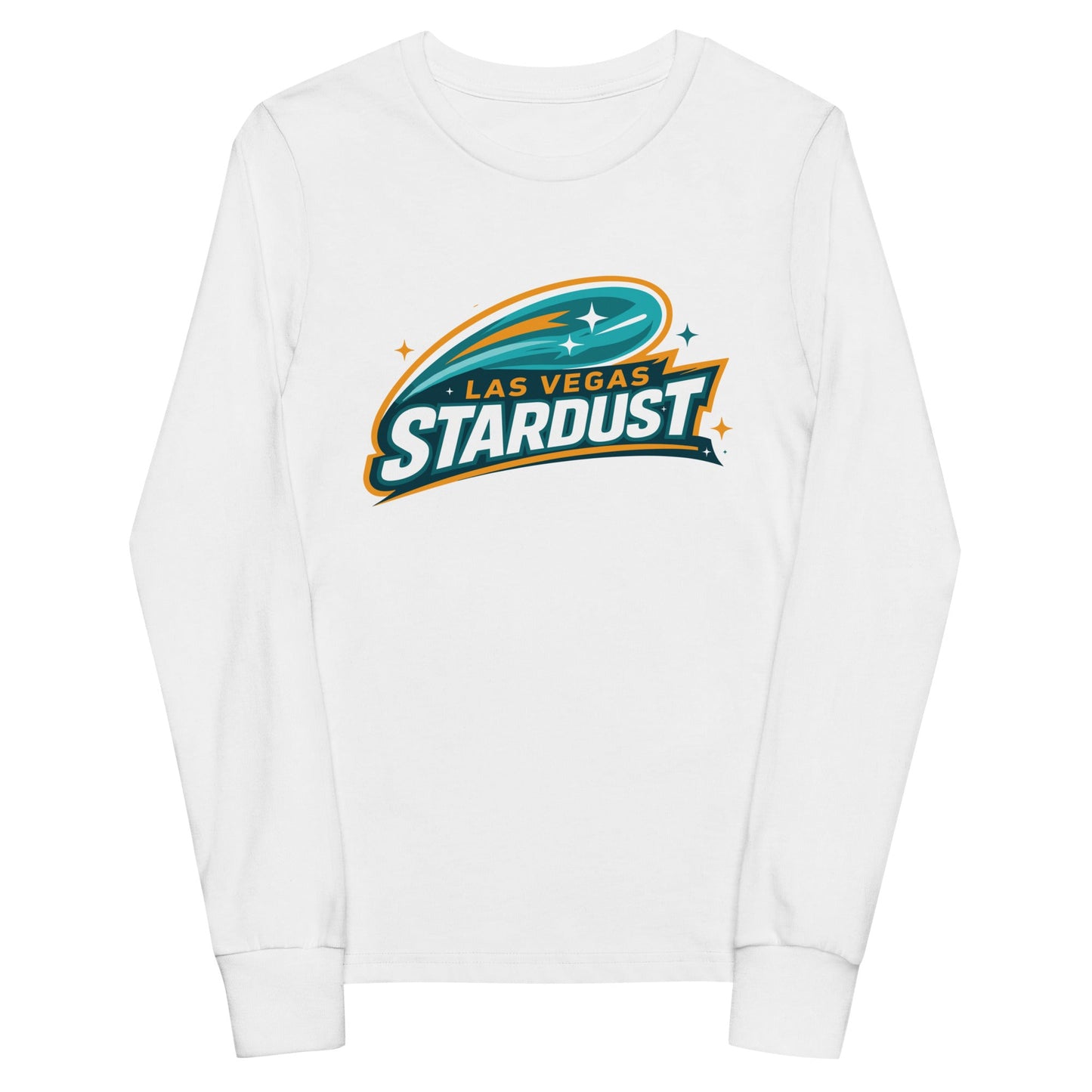 Performance | Youth Long Sleeve T-Shirt | Las Vegas Stardust | Galactic Glide Logo