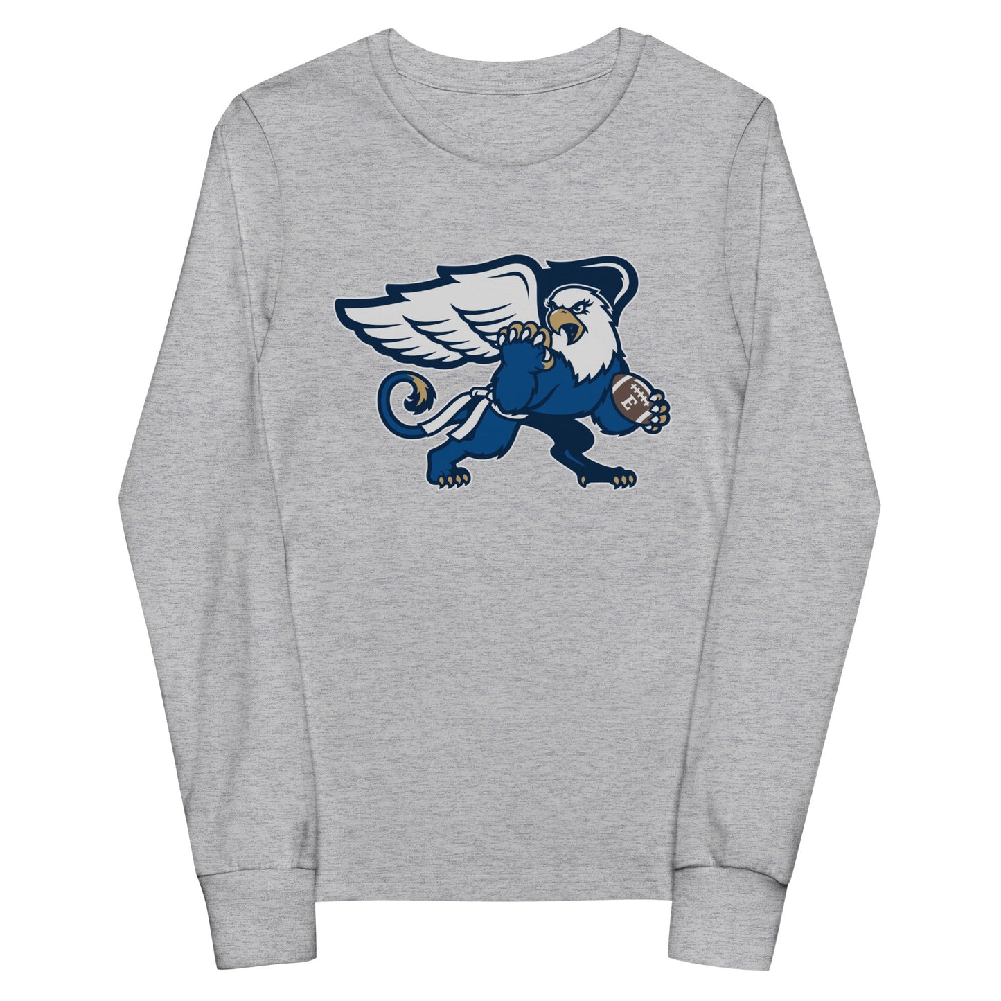 Performance | Youth Long Sleeve T-Shirt | LWE Flag Football | Emblem Logo