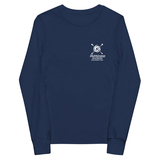 Performance | Youth Long Sleeve T-Shirt | LWH Heatwave Majorettes | Alt 2 Logo