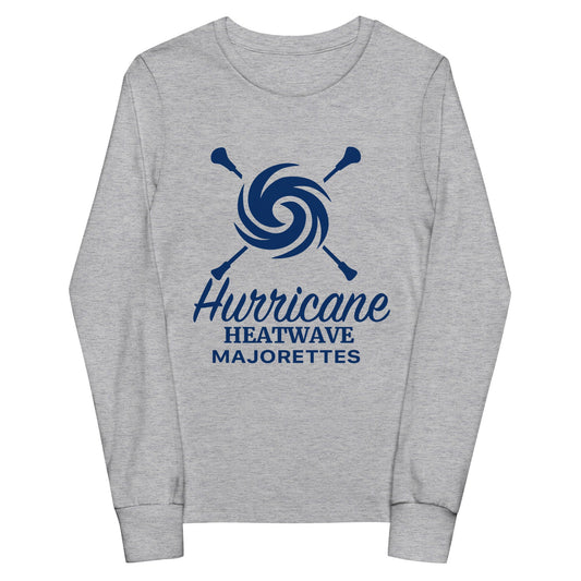 Performance | Youth Long Sleeve T-Shirt | LWH Heatwave Majorettes | Main Logo