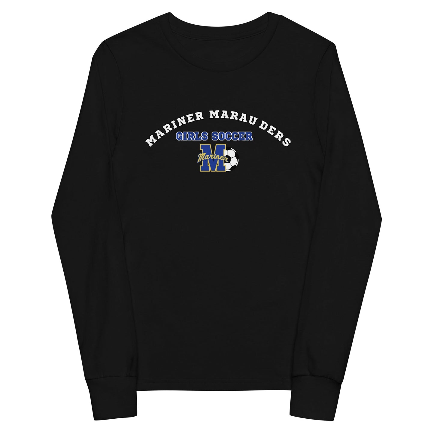 Performance | Youth Long Sleeve T-Shirt | Mariner girls soccer | Crest Logo