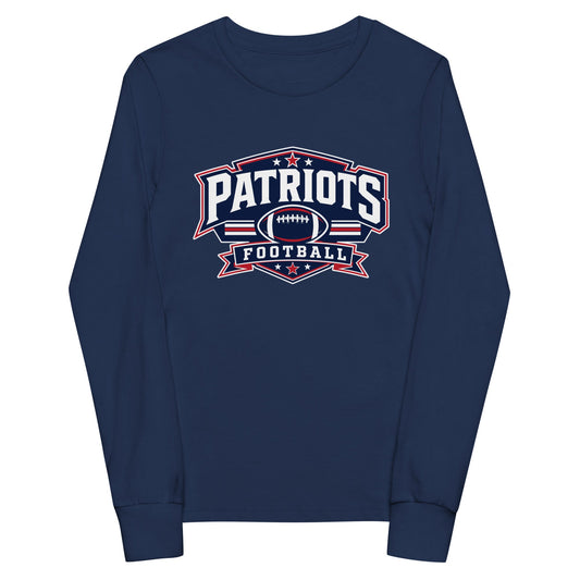 Performance | Youth Long Sleeve T-Shirt | Maximum Velocity Youth Sports | Athletics Logo