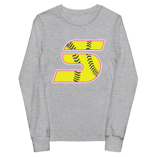 Performance | Youth Long Sleeve T-Shirt | Midwest Swing Softball | Classic Logo