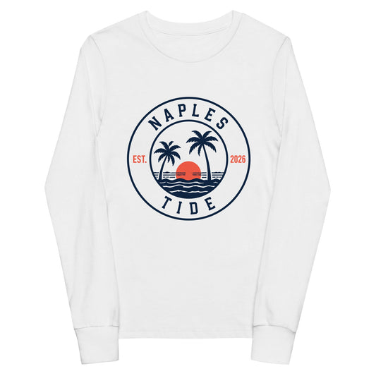 Performance | Youth Long Sleeve T-Shirt | Naples Tide | Badge Logo