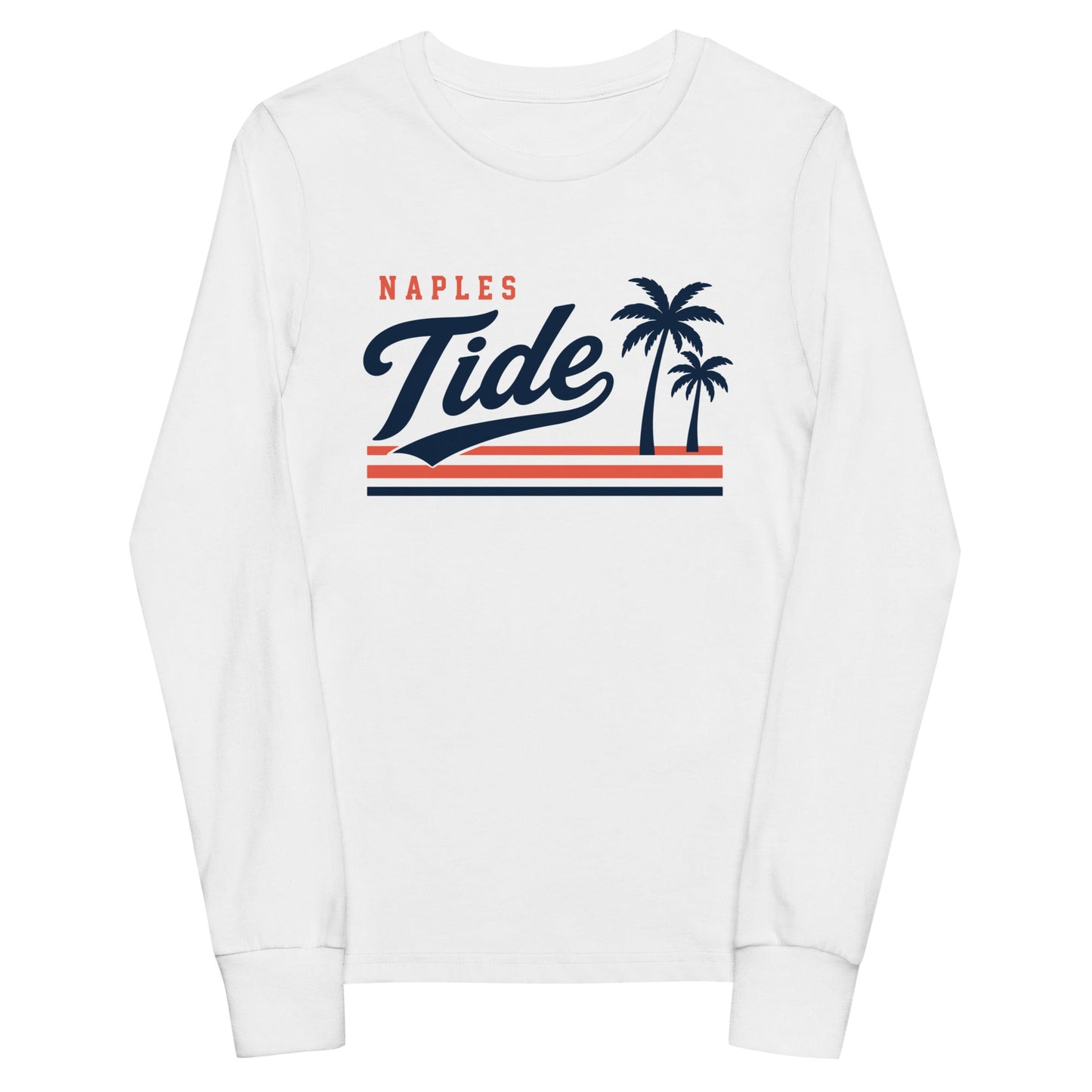 Performance | Youth Long Sleeve T-Shirt | Naples Tide | Crest Logo