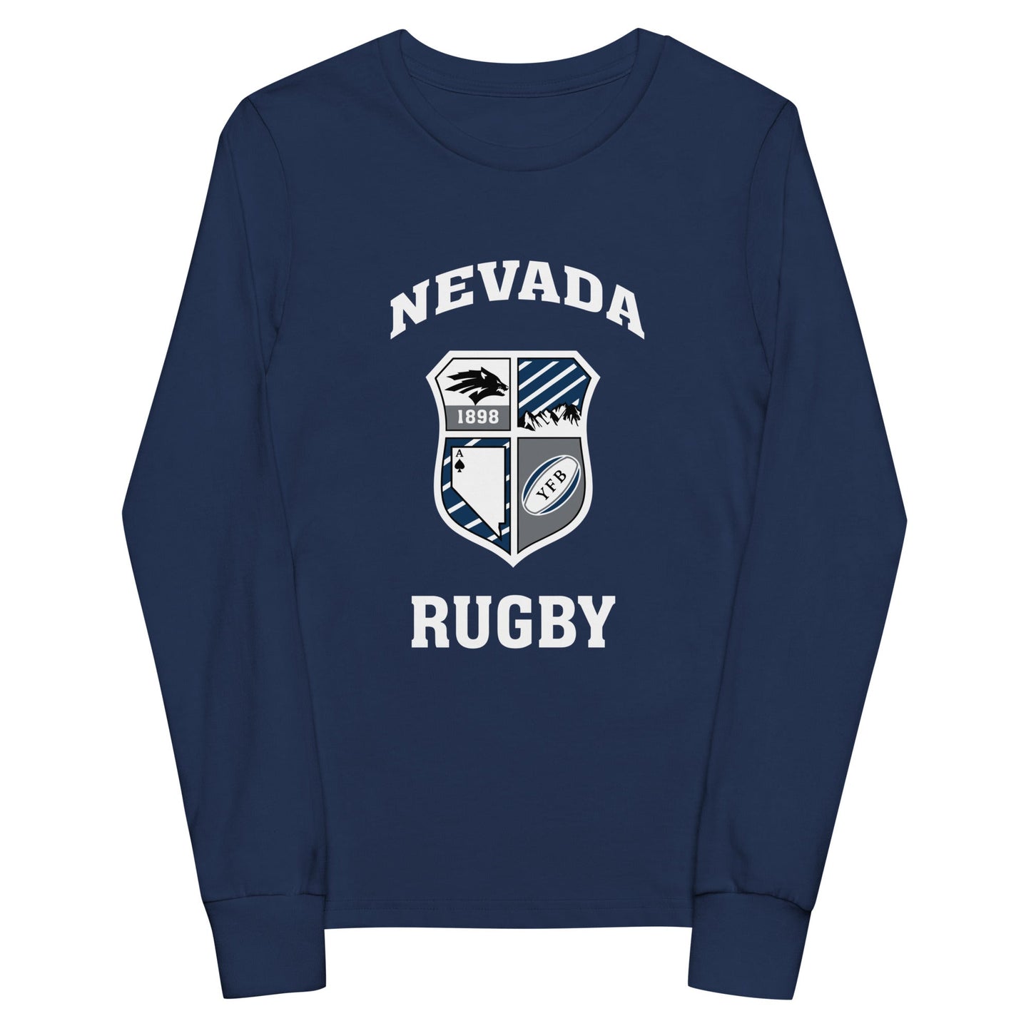 Performance | Youth Long Sleeve T-Shirt | Nevada Rugby