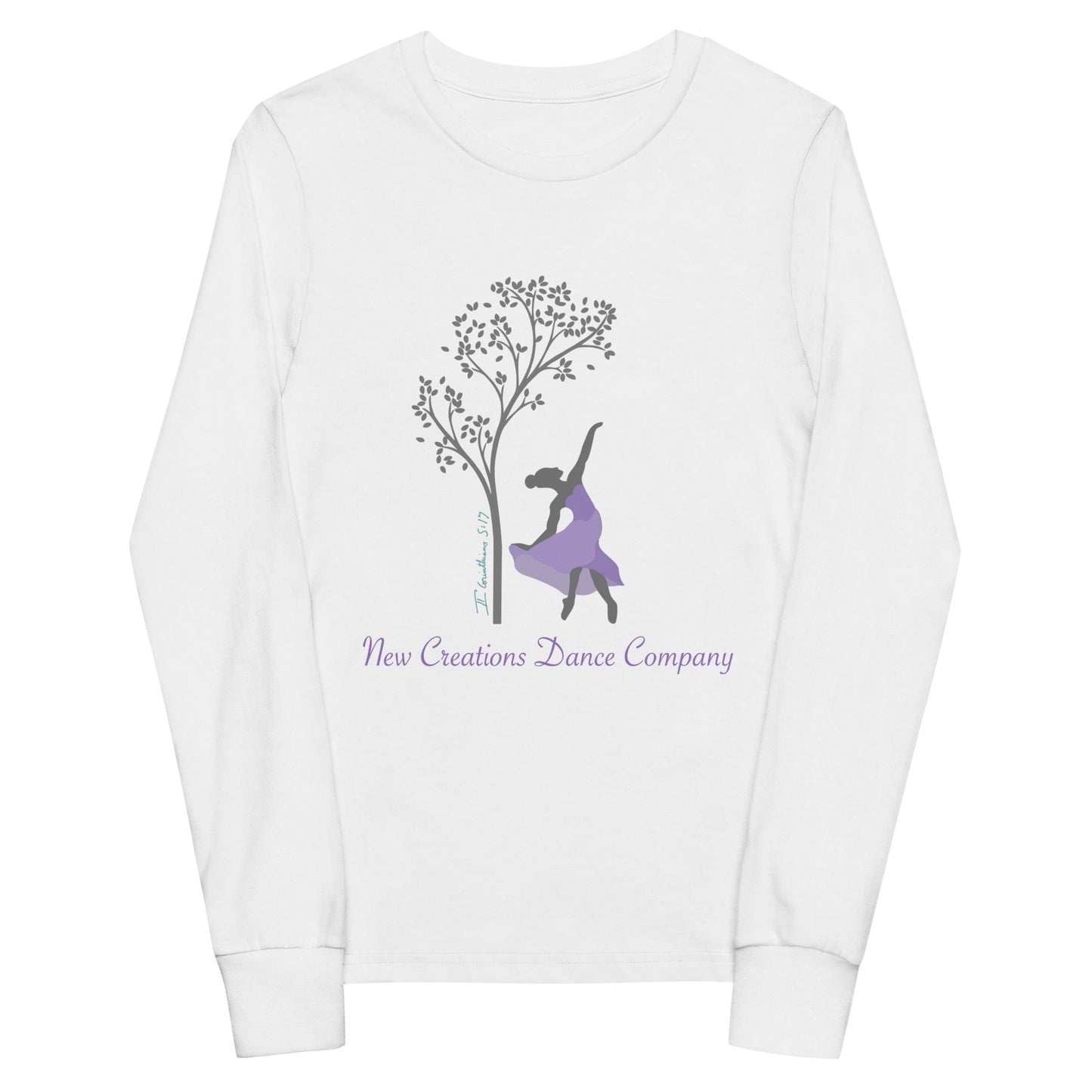 Performance | Youth Long Sleeve T-Shirt | New Creations Dance Company