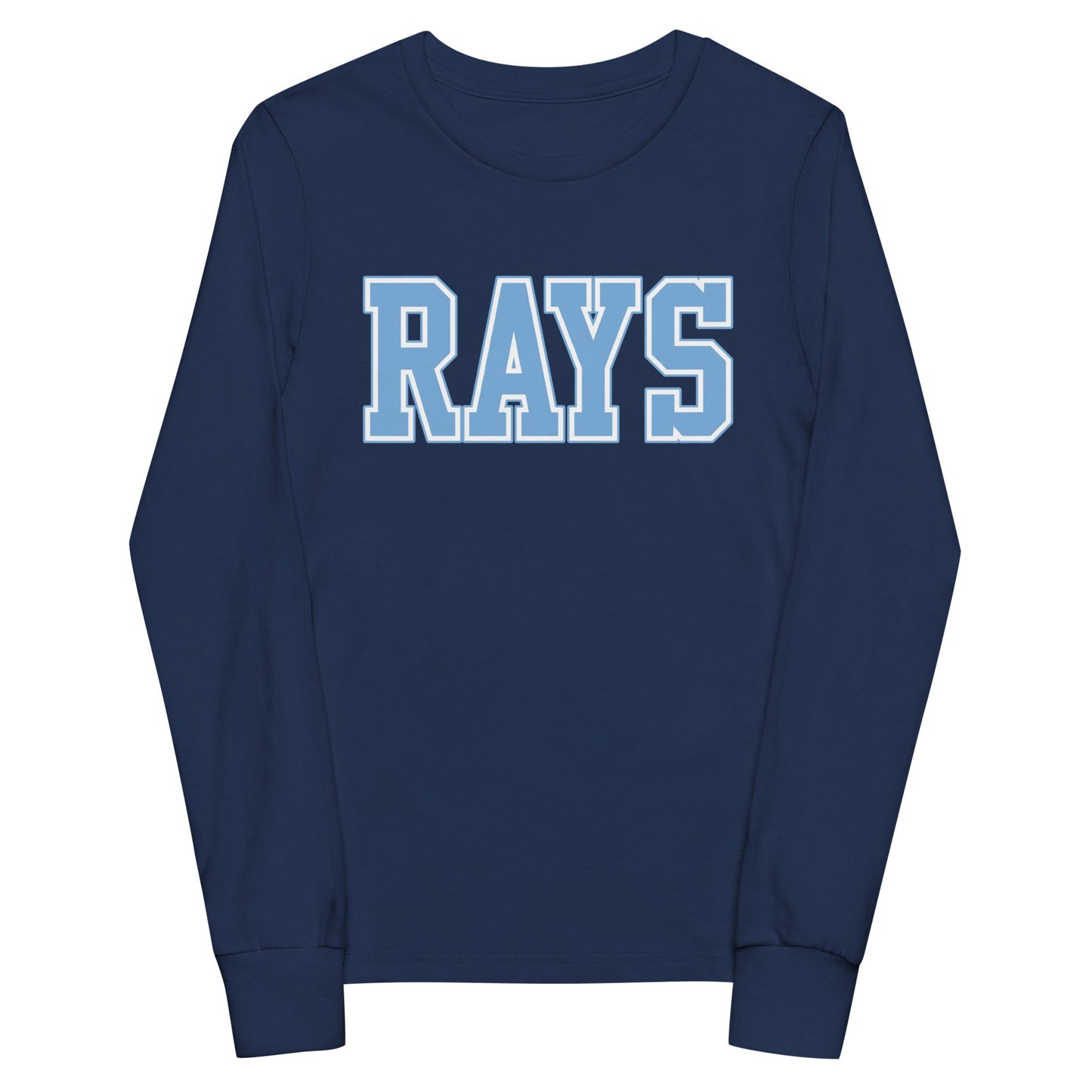 Performance | Youth Long Sleeve T-Shirt | Next Level Rays | Block Logo