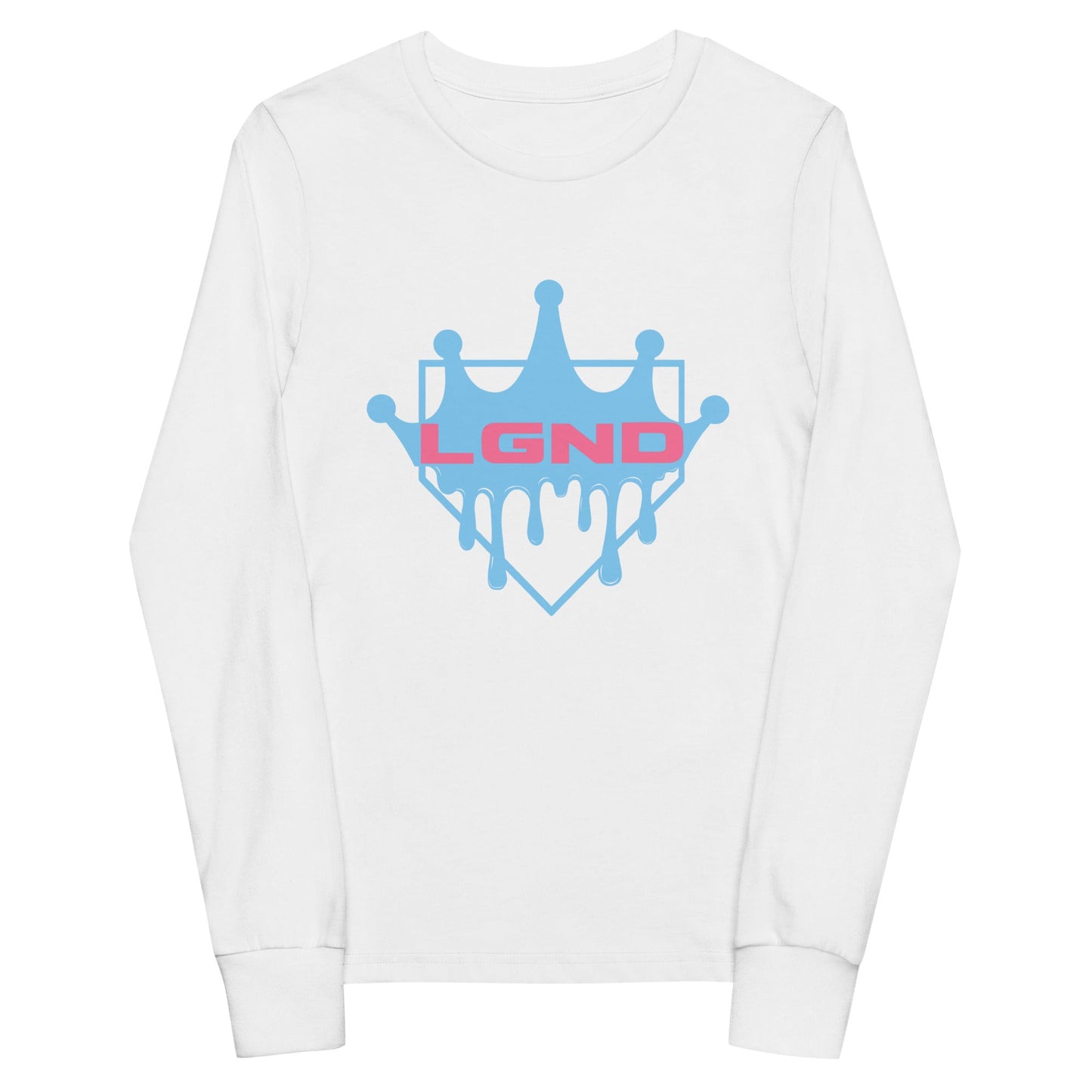 Performance | Youth Long Sleeve T-Shirt | Norcal Legend | Home Plate Logo