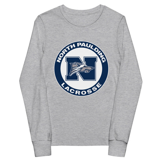 Performance | Youth Long Sleeve T-Shirt | North Paulding Lacrosse | Badge Logo