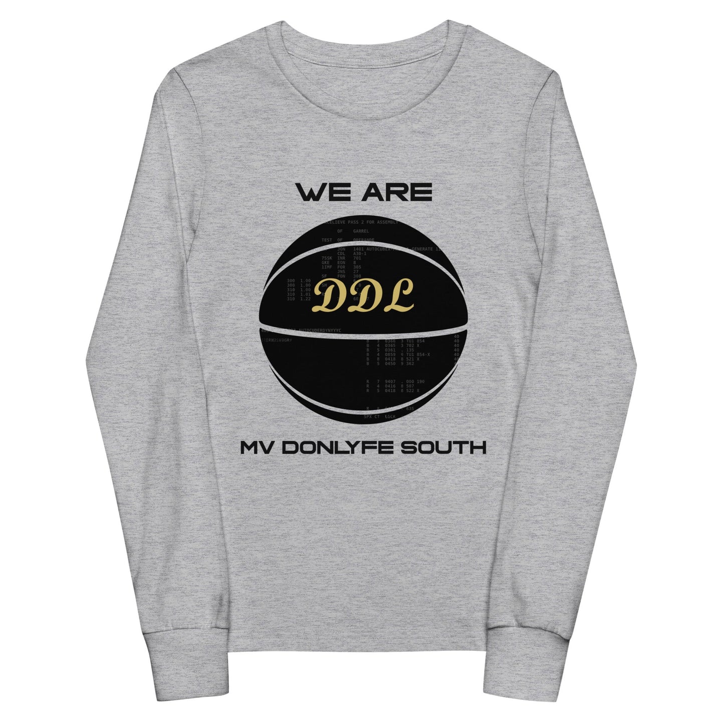 Performance | Youth Long Sleeve T-Shirt | Official DDL Merchandise | Emblem Logo