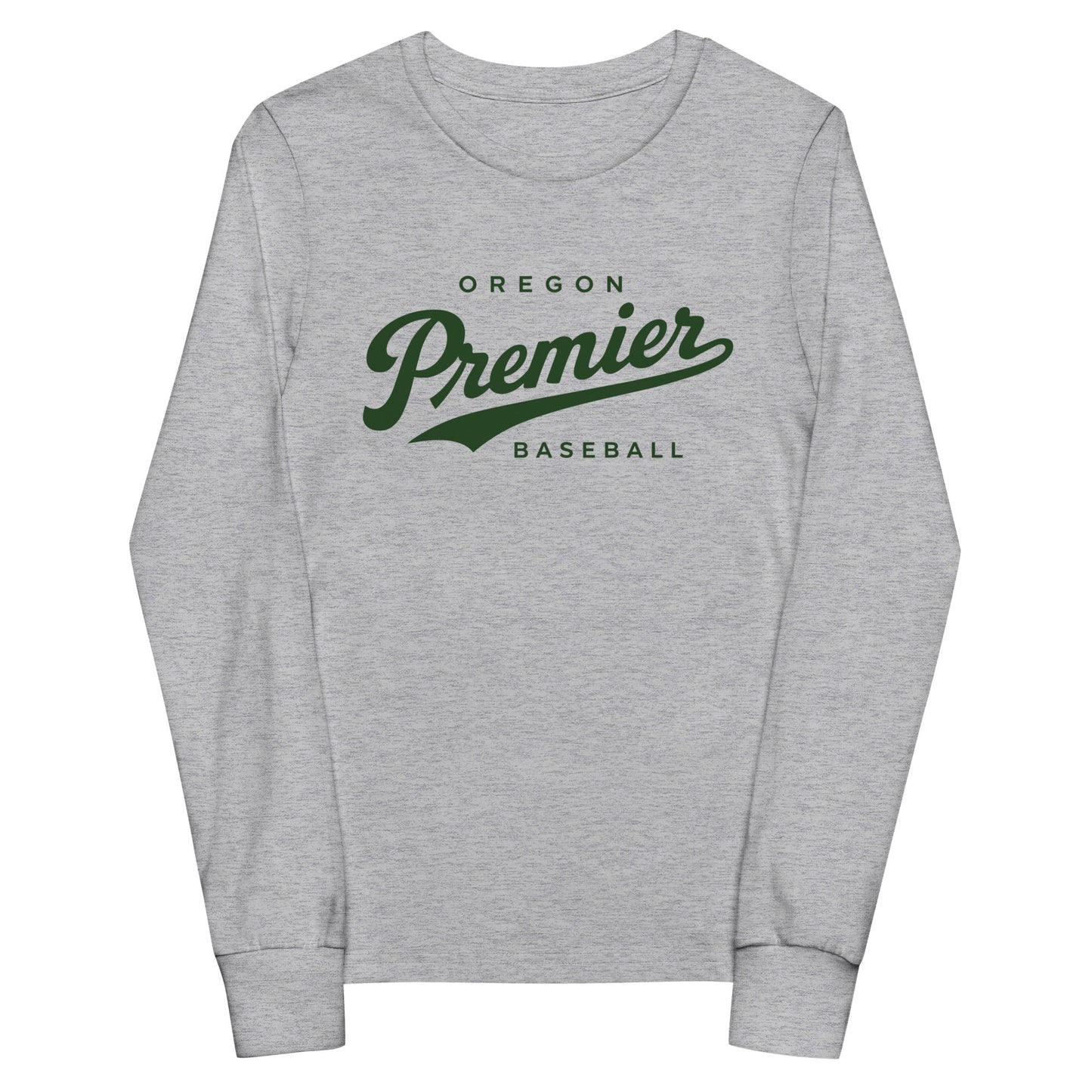 Performance | Youth Long Sleeve T-Shirt | Oregon Premier Baseball | Premier Logo